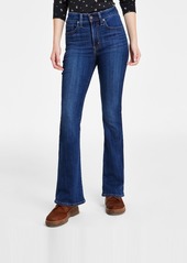 Levi's Women's 726 High Rise Slim Fit Flare Jeans - Soft Black