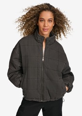 Levi's Women's Box Quilted Cotton Jacket - Charcoal