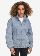 Levi's Women's Box Quilted Cotton Jacket - Lt Wash De