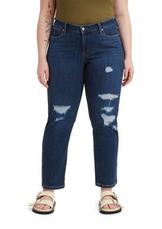 Levi's Women's Size Boyfriend Jeans (Standard and Plus) (New) Lapis Breakdown 40
