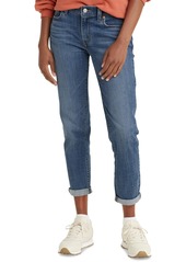 Levi's Women's Relaxed Boyfriend Tapered-Leg Jeans - Simply White