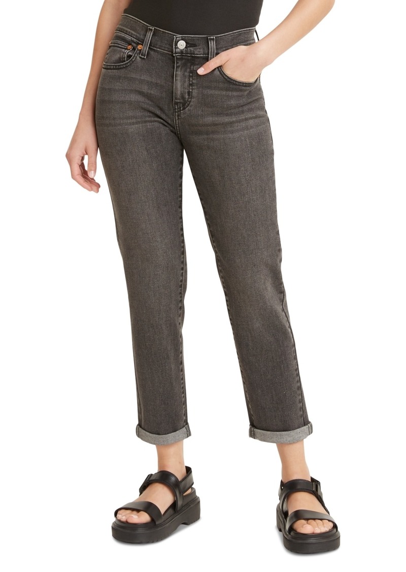 Levi's Women's Relaxed Boyfriend Tapered-Leg Jeans - Night Is Young