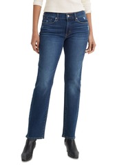 Levi's Women's Classic Mid Rise Straight-Leg Jeans - Lapis Speed