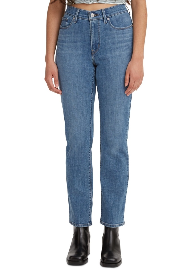 Levi's Women's Classic Mid Rise Straight-Leg Jeans - Lapis Speed