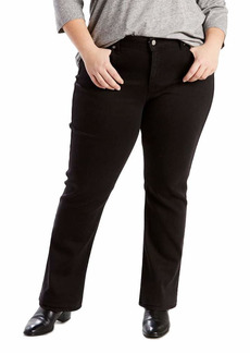 Levi's Women's Classic Straight Jeans Pants -soft Black (Waterless) 32 (US 14) S