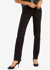Levi's Women's Classic Straight-Leg Jeans in Short Length - Soft Black