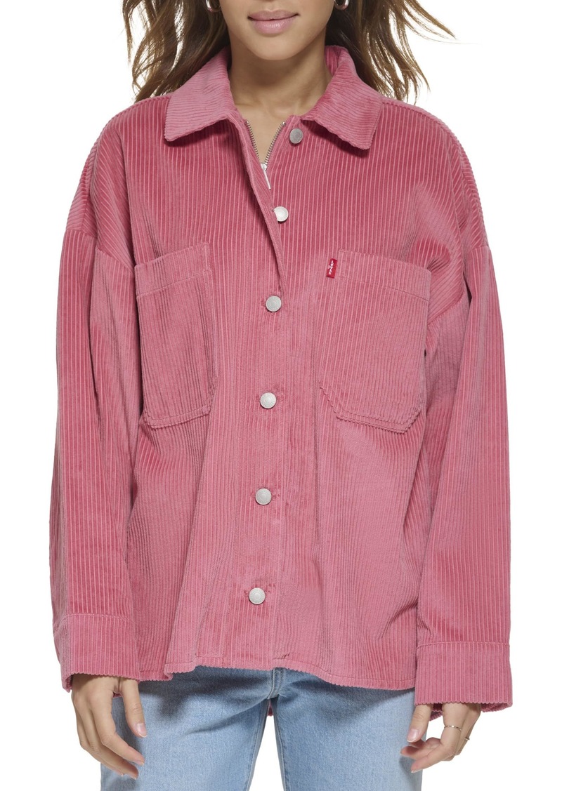 Levi's Women's Cotton Corduroy Shirt Jacket