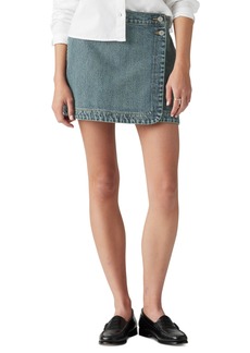 Levi's Women's Cotton Denim Mid-Rise Wrap Skirt - You Need Me