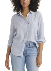 Levi's Women's Darlene Collared Button-Front Shirt - Initial Take