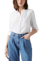 Levi's Women's Darlene Collared Button-Front Shirt - Initial Take