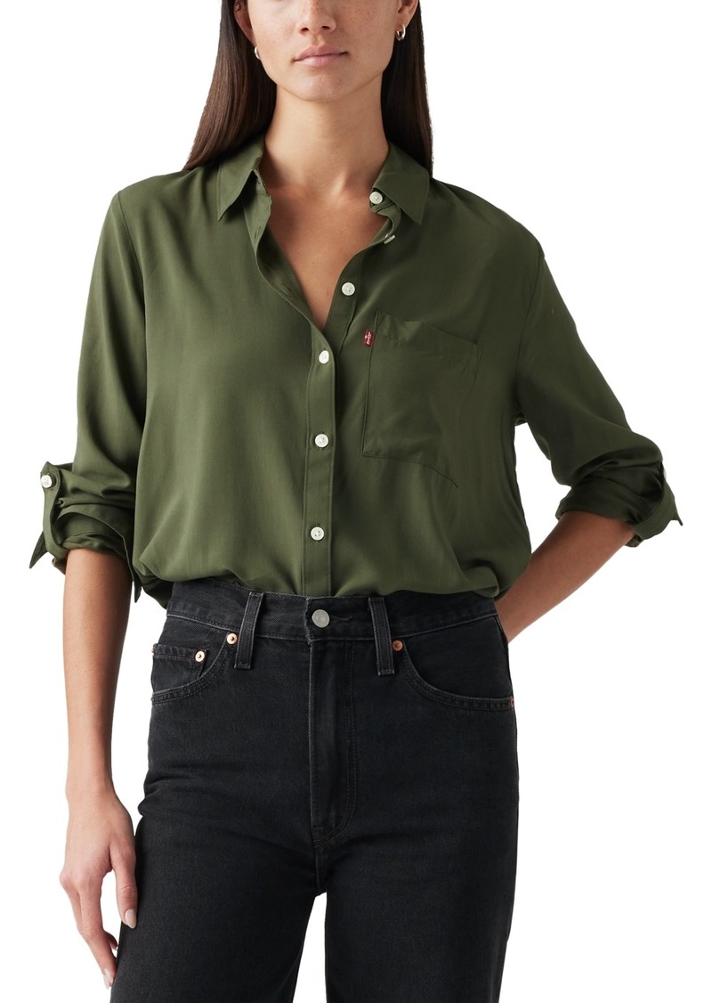 Levi's Women's Darlene Collared Button-Front Shirt - Deep Depth