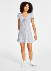 Levi's Women's Delray Floral-Print V-Neck Mini Dress - New News