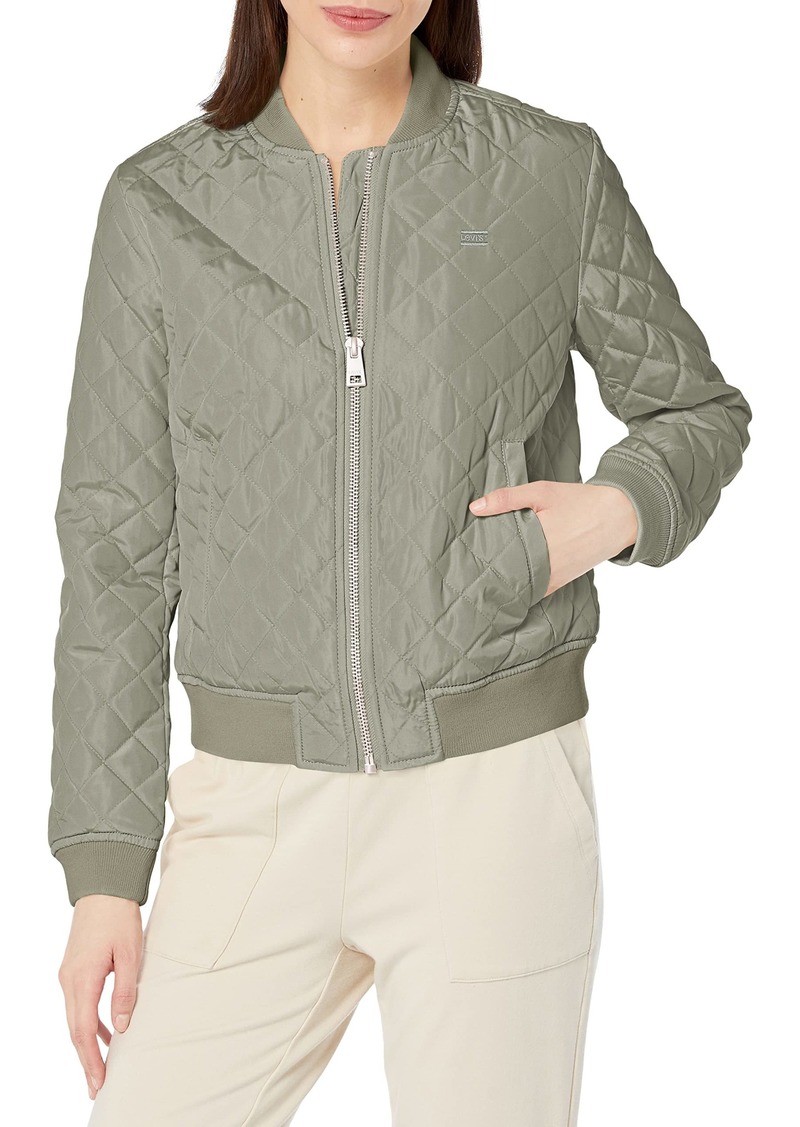 Levi's Women's Diamond Quilted Bomber Jacket
