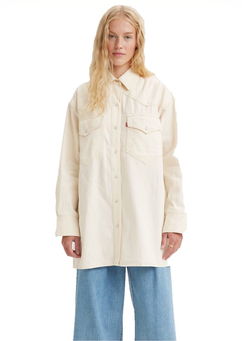 Levi's Women's Dylan Oversized Western Shirt (Also Available in Plus)