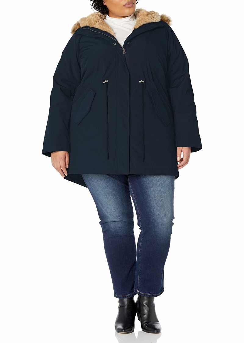 Levi's Women's Faux Fur Lined Hooded Parka Jacket (Standard and Plus Size)