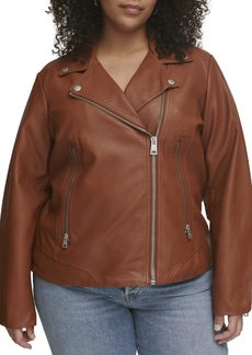 Levi's Women's The Classic Faux Leather Moto Jacket (Regular & Plus Size)