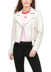 Levi's Women's Faux-Leather Moto Jacket