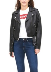 Levi's Women's Faux-Leather Moto Jacket