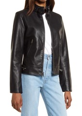 levi's Women's Faux Leather Racer Jacket