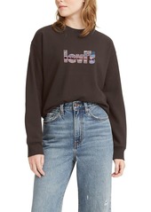 Levi's Women's Graphic Standard Crewneck Sweatshirt (New)