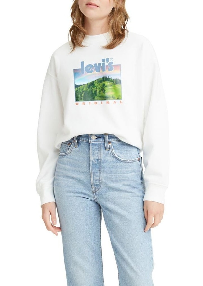 Levi's Women's Graphic Standard Crewneck Sweatshirt (Also Available in Plus)