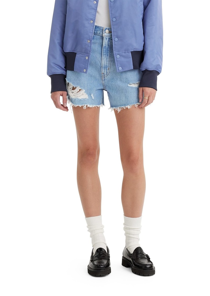Levi's Women's High Waisted Mom Shorts (Also Available in Plus)