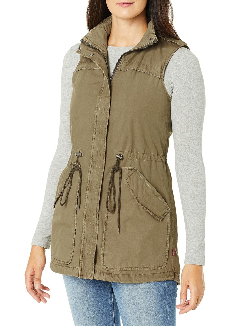 Levi's Women's Lightweight Cotton Fishtail Festival Vest (Standard & Plus Sizes)