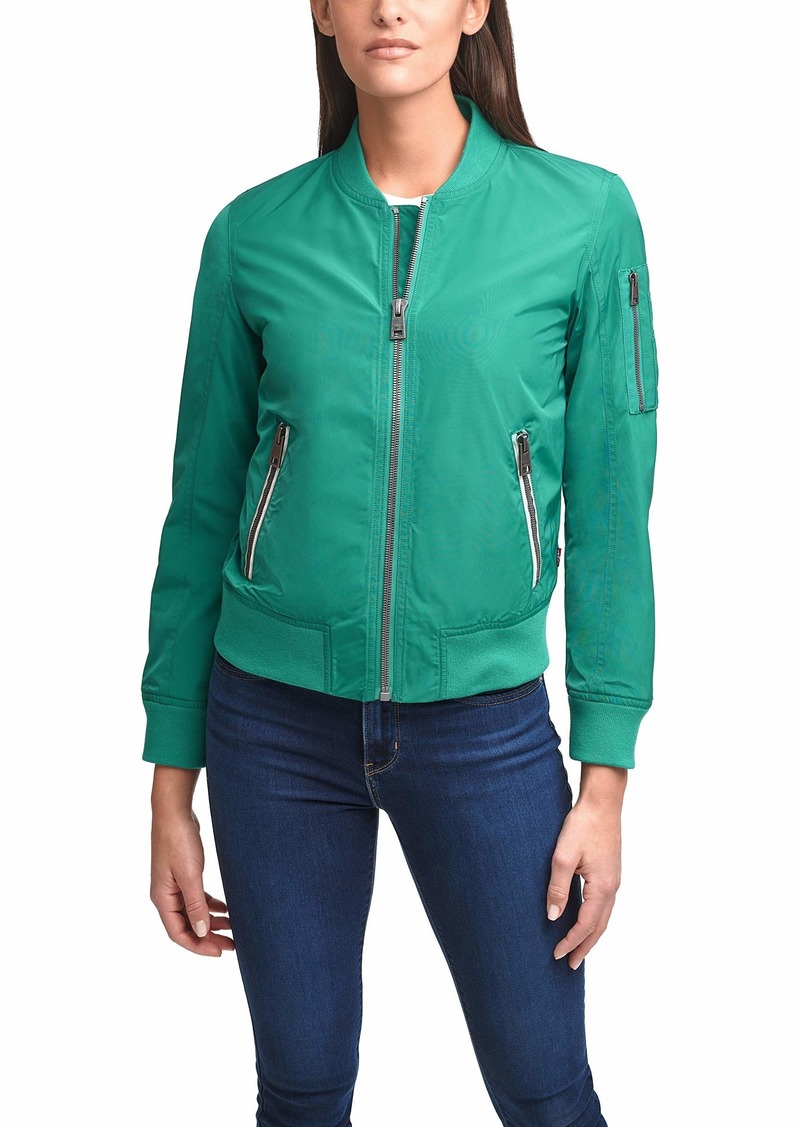 Levi's Women's Melanie Bomber Jacket (Standard & Plus Sizes) Emerald