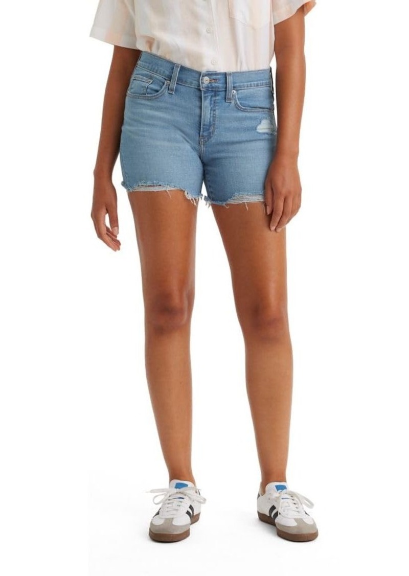 Levi's Women's Mid Length Shorts (Also Available in Plus)