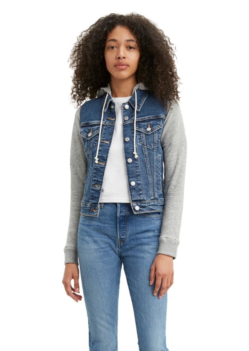 Levi's Women's New Hybrid Original Trucker Jackets INDIGLOW