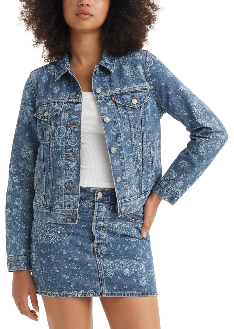 Levi's Women's Original Cotton Denim Trucker Jacket - Emme Disch