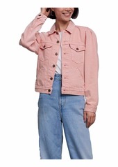 Levi's Women's Original Puff Sleeve Trucker Jackets chalky Blush