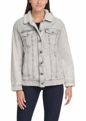 Levi's Women's Cotton Sherpa Trucker Jacket (Standard & Plus Sizes)