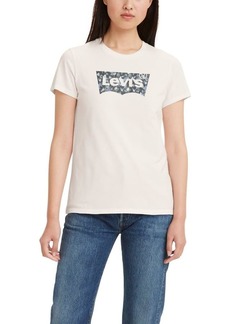 Levi's Women's Perfect Logo Tee Shirt (Also Available in Plus)