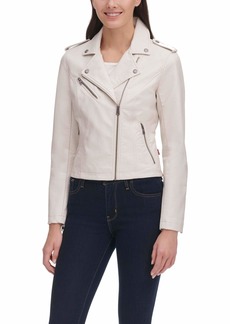 Levi's Women's Classic Faux Leather Moto Jacket (Regular & Plus Size)