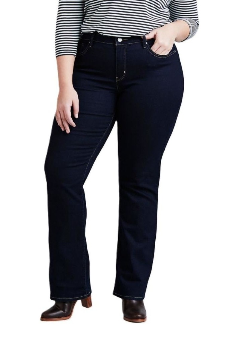 Levi's Women's Plus-Size 315 Plus Size Shaping Bootcut Jean Darkest Sky 24 Plus