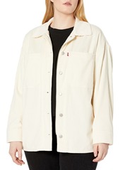 Levi's Women's Plus Size Cotton Corduroy Shirt Jacket