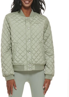 Levi's Women's Diamond Quilted Bomber Jacket /Sherpa Lined