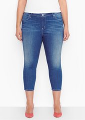Levi's Women's Plus-Size Mid Rise Skinny Crop Jean Voyager