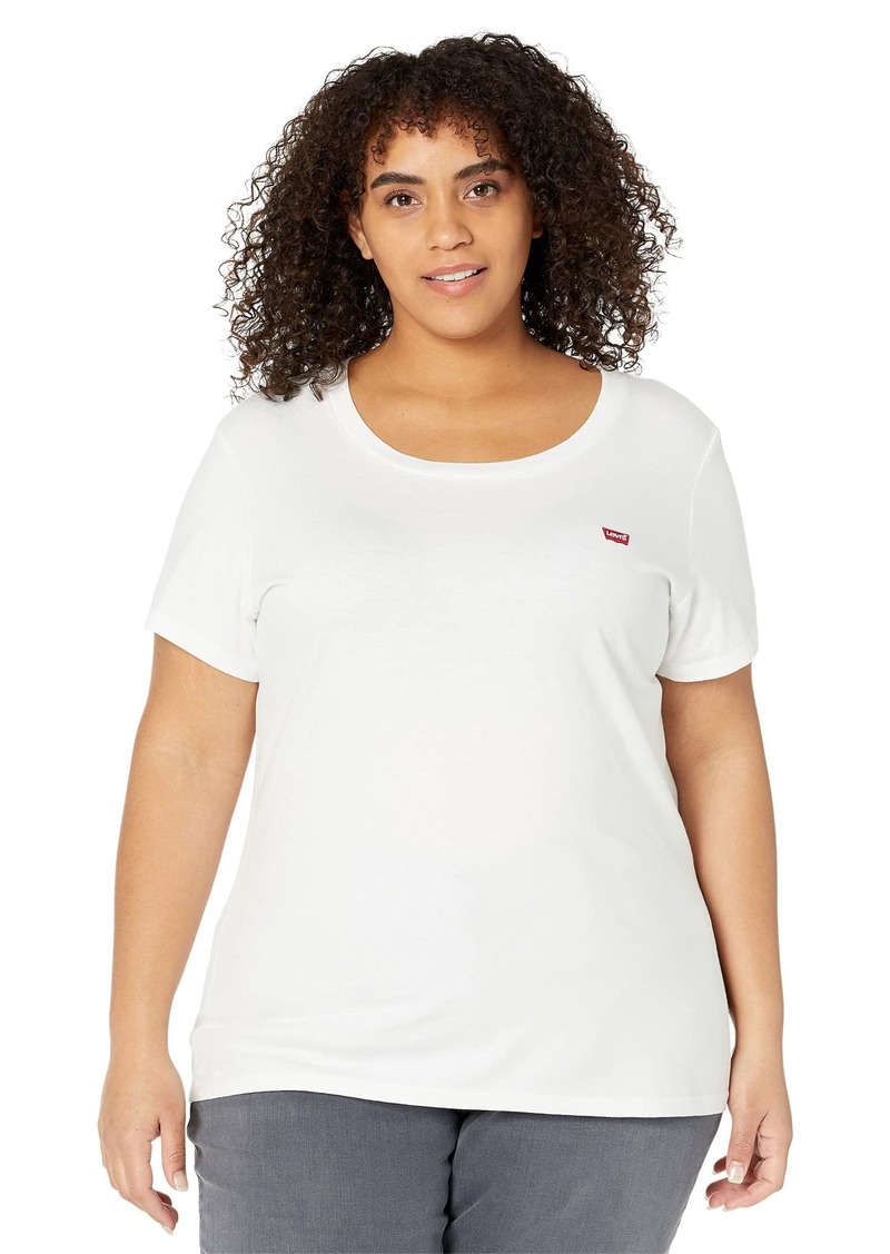 Levi's Women's Size Perfect Crewneck Tee Shirt (Also Available  2X-Large Plus
