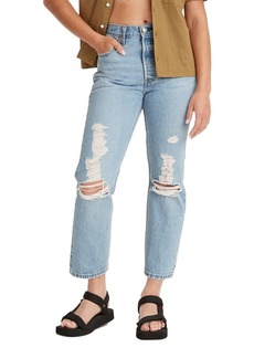 Levi's Women's Premium 501 Crop Jeans Ojai Ring-Light Indigo