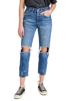 Levi's Women's Premium 501 Crop Jeans Oxnard  26 Regular