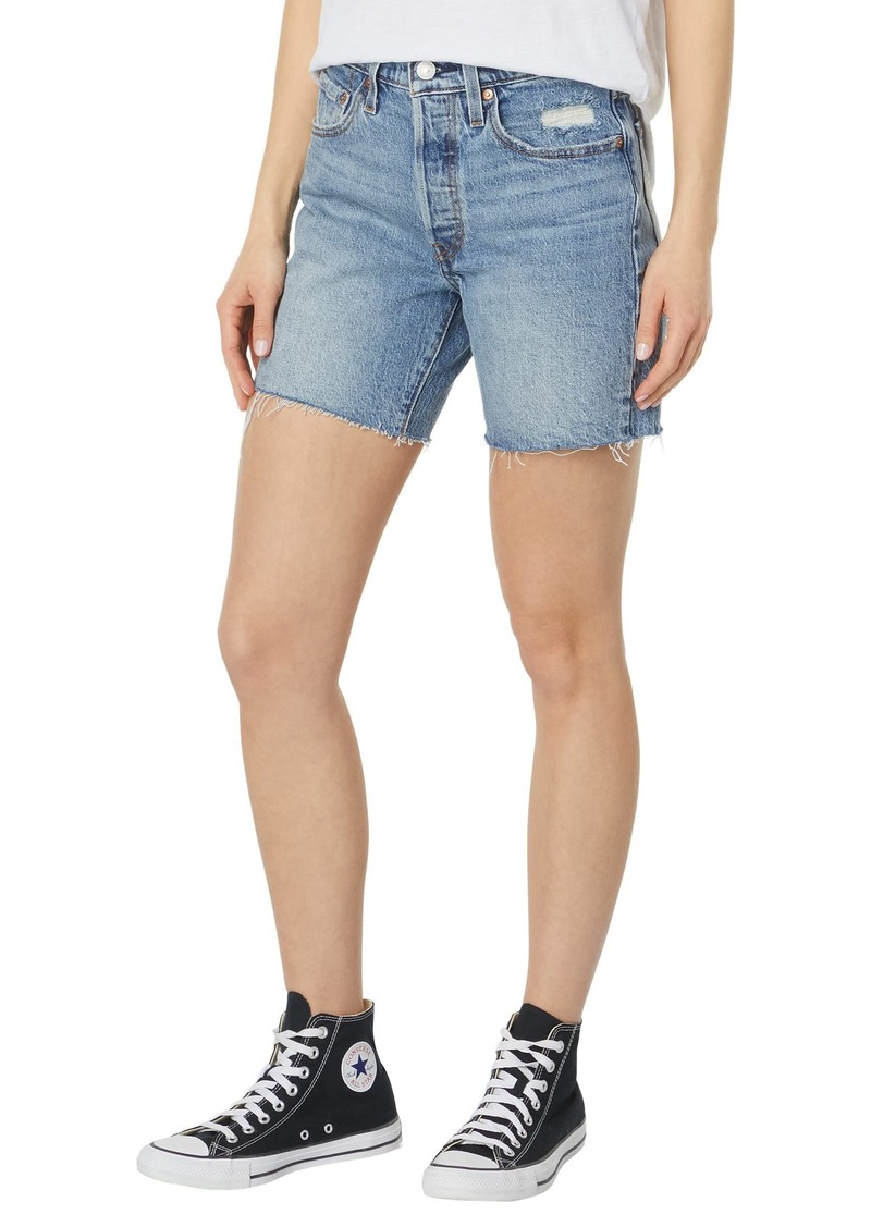 Levi's Women's Premium 501 Mid Thigh Short