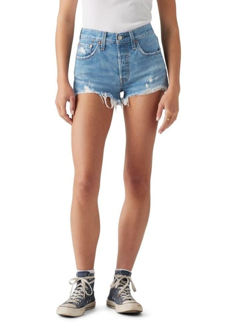 Levi's Women's Premium 501 Original Shorts Athens Mid Short