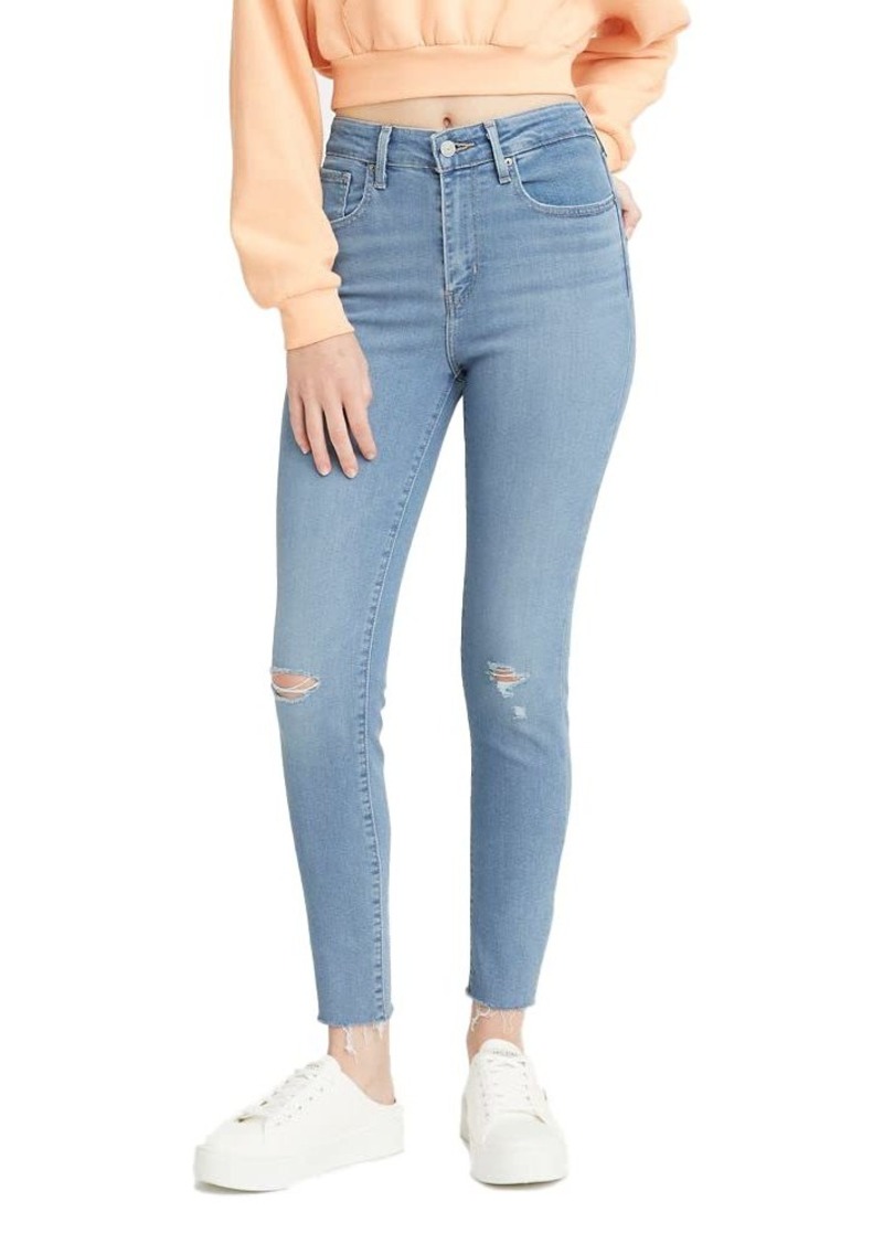 Levi's Women's Premium 721 High Rise Skinny Jeans Rio Lowdown-Medium Indigo