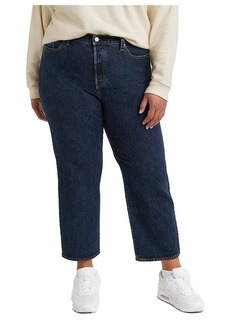 Levi's Women's Plus-Size Wedgie Straight Jeans (Standard and Plus) (New) Turned On Me 16