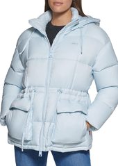 Levi's Women's Quilted Megan Hooded Puffer Jacket