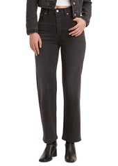 Levi's Women's Ribcage Ultra High Rise Straight Ankle Jeans - Just A Sec