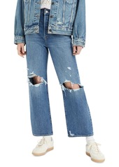Levi's Women's Ribcage Ultra High Rise Straight Ankle Jeans - Feeling Seen
