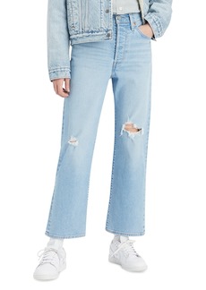 Levi's Women's Ribcage Ultra High Rise Straight Ankle Jeans - Add By Ambrey